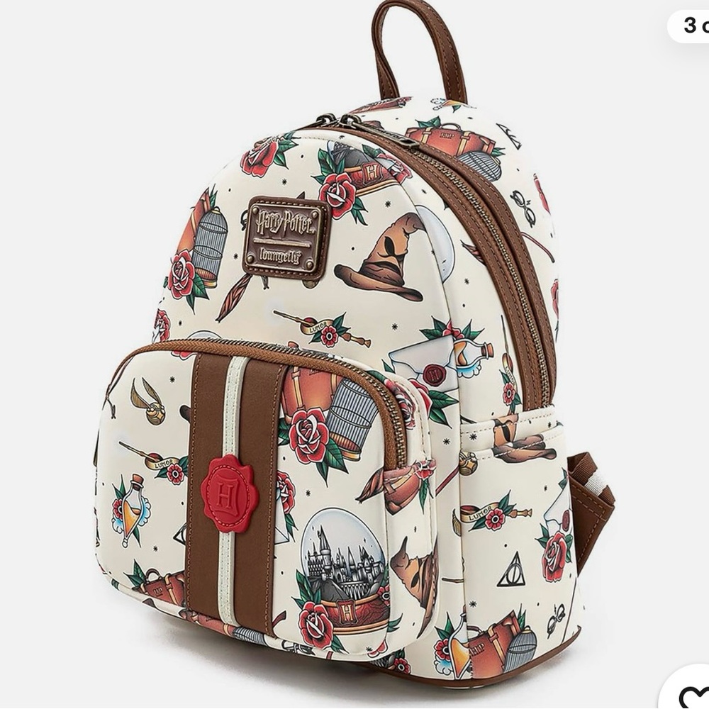 Loungefly Harry Potter Double Strap Shoulder Bag/Backpack